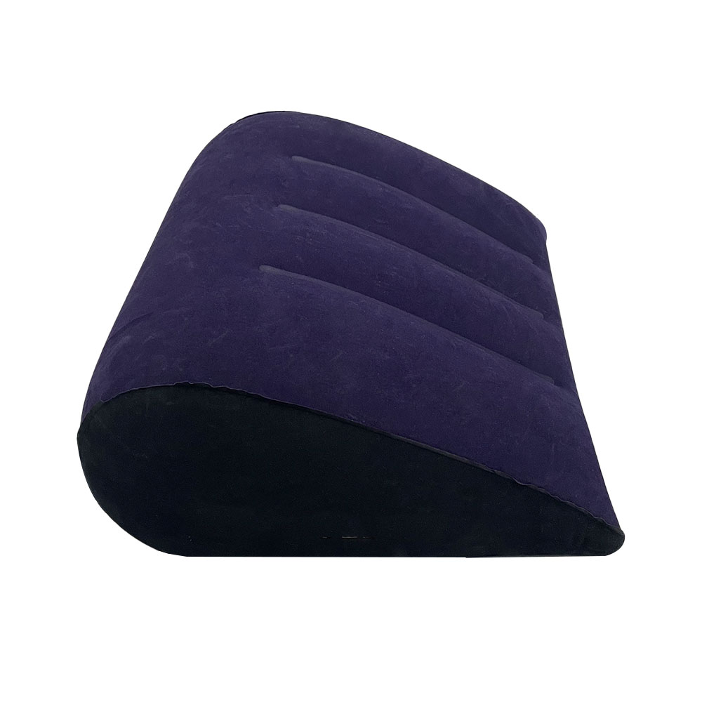 Meditation Cushion Zafu - 1pc インフレータブル三角枕多目的腰椎脚バックサポート快適な植毛表面枕ギフト