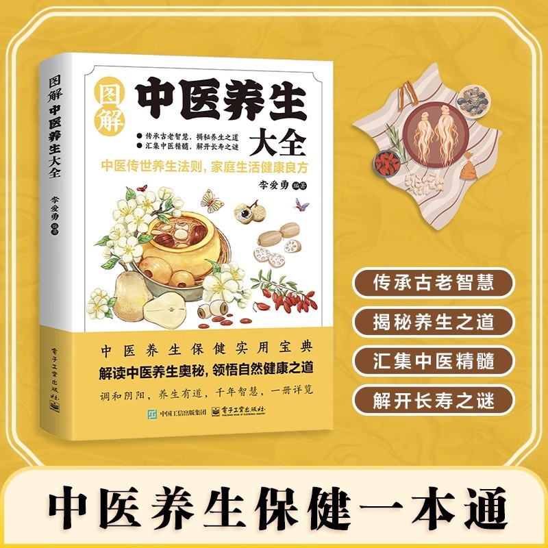 Health & Wellness Junior Premium Adjustable Arm Sling - 図解伝統中国医学健康保存百科事典、健康保存のための良い処方箋