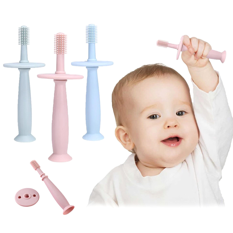 Health Wellness Products - 1 個ベビー指歯ブラシソフトシリコーン幼児歯歯クリーンブラシ食品グレードのシリコーン Bebes 口腔ヘルスケア子供アイテム