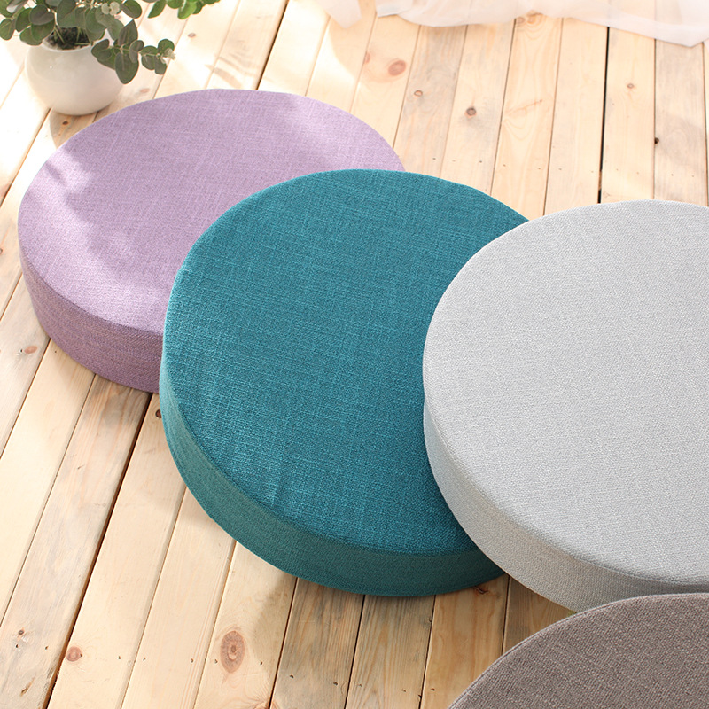 40x6cm リネン畳瞑想クッション 丈夫で耐久性のある丸型 - Meditation Cushion Zafu のレビューと価格