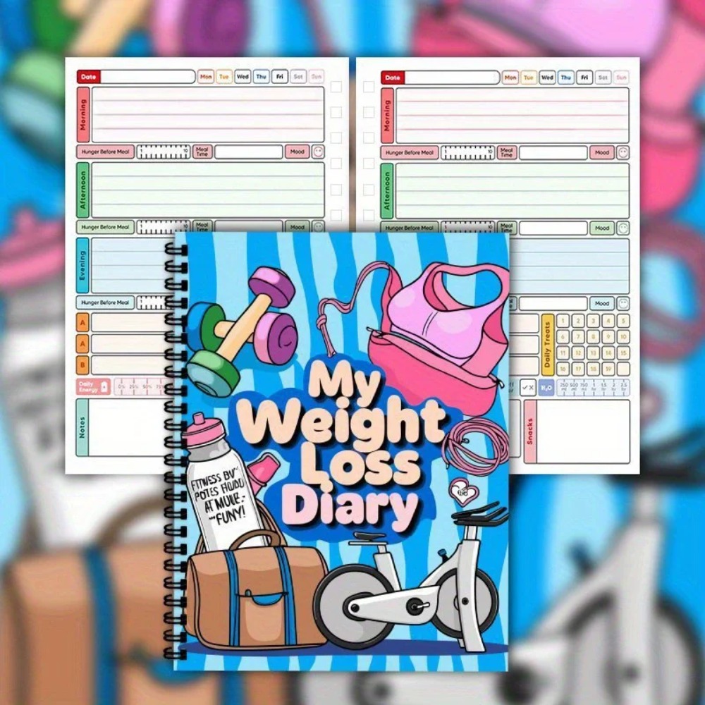 減量プランジャーナル スパイラルフィットネスダイエットトラッ - Fitness Journal Planner のレビューと価格