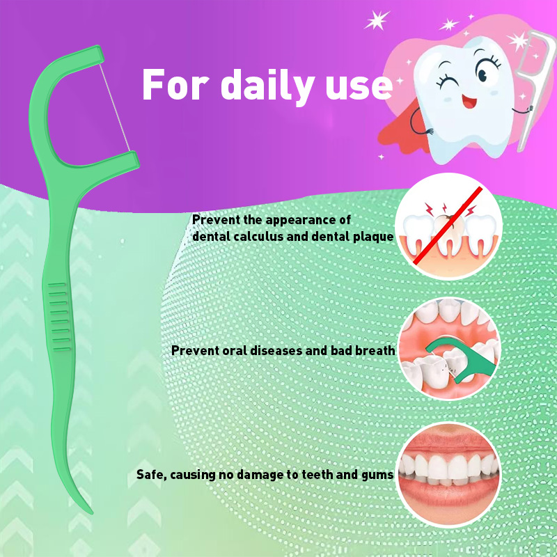 スムースミントフロススティック - 口腔衛生のための歯間のク - Health Wellness Products のレビューと価格