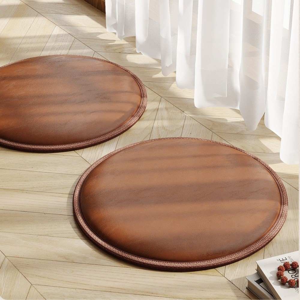 Zafu 厚い革クッションソフト滑り止めラウンドシッティング - Meditation Cushion Zafu のレビューと価格