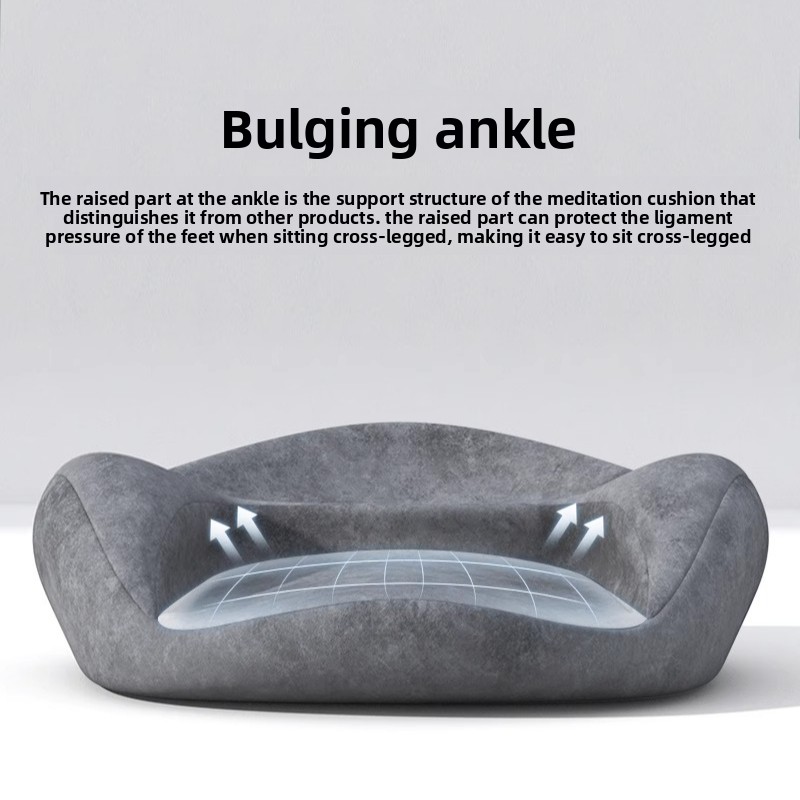瞑想クッション ザフ、メモリーフォーム禅フロアシート、人間工 - Meditation Cushion Zafu のレビューと価格
