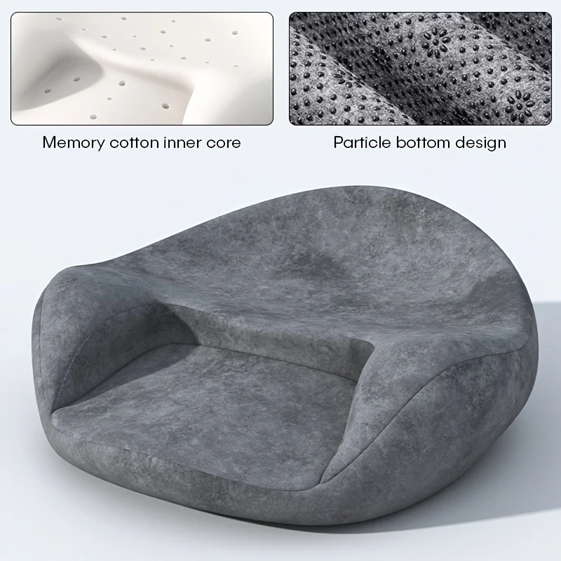 人間工学に基づいたサポートを備えたメモリーフォーム瞑想クッシ - Meditation Cushion Zafu のレビューと価格