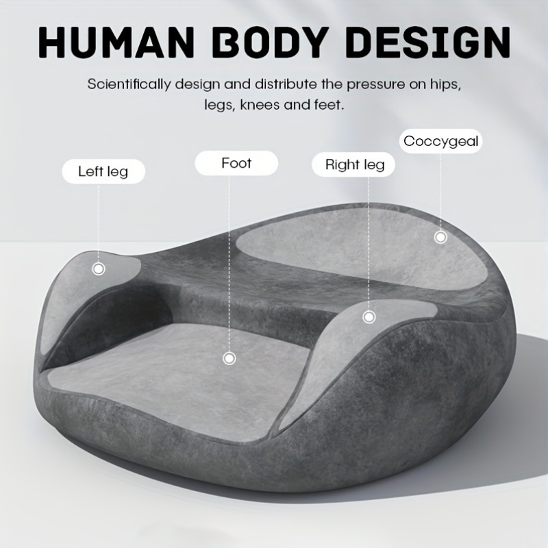 人間工学に基づいたサポートを備えたメモリーフォーム瞑想クッシ - Meditation Cushion Zafu のレビューと価格