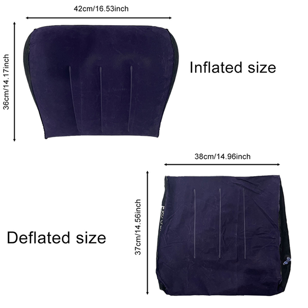 1pc インフレータブル三角枕多目的腰椎脚バックサポート快適 - Meditation Cushion Zafu のレビューと価格