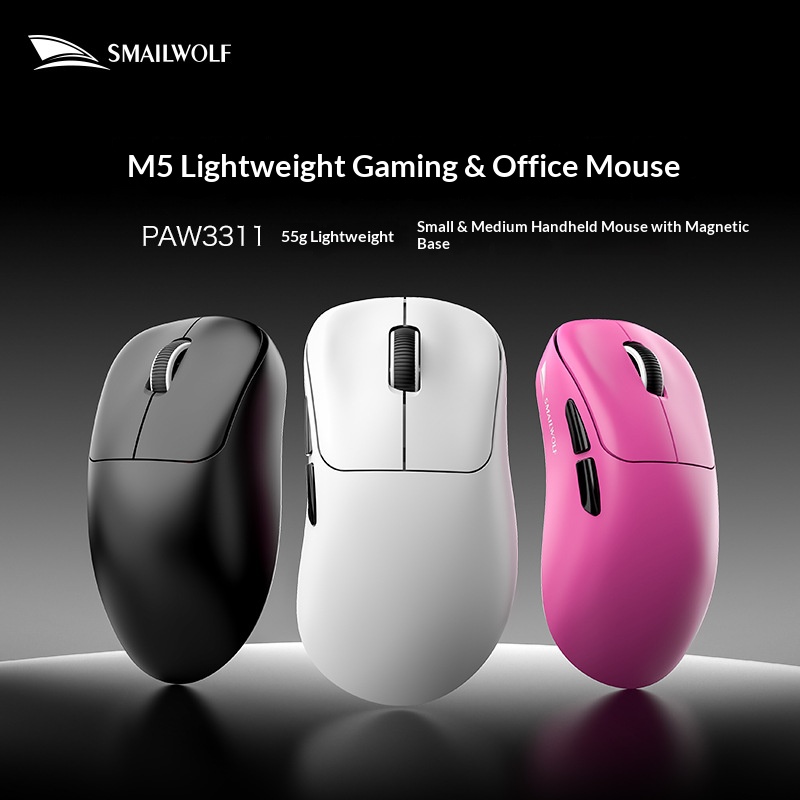 SMAILWOLF M5 Bluetooth ワイヤレスマウ - Fitness Journal Planner のレビューと価格