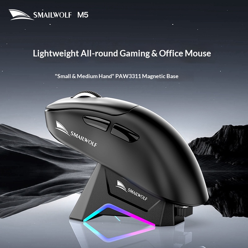 SMAILWOLF M5 Bluetooth ワイヤレスマウ - Fitness Journal Planner のレビューと価格