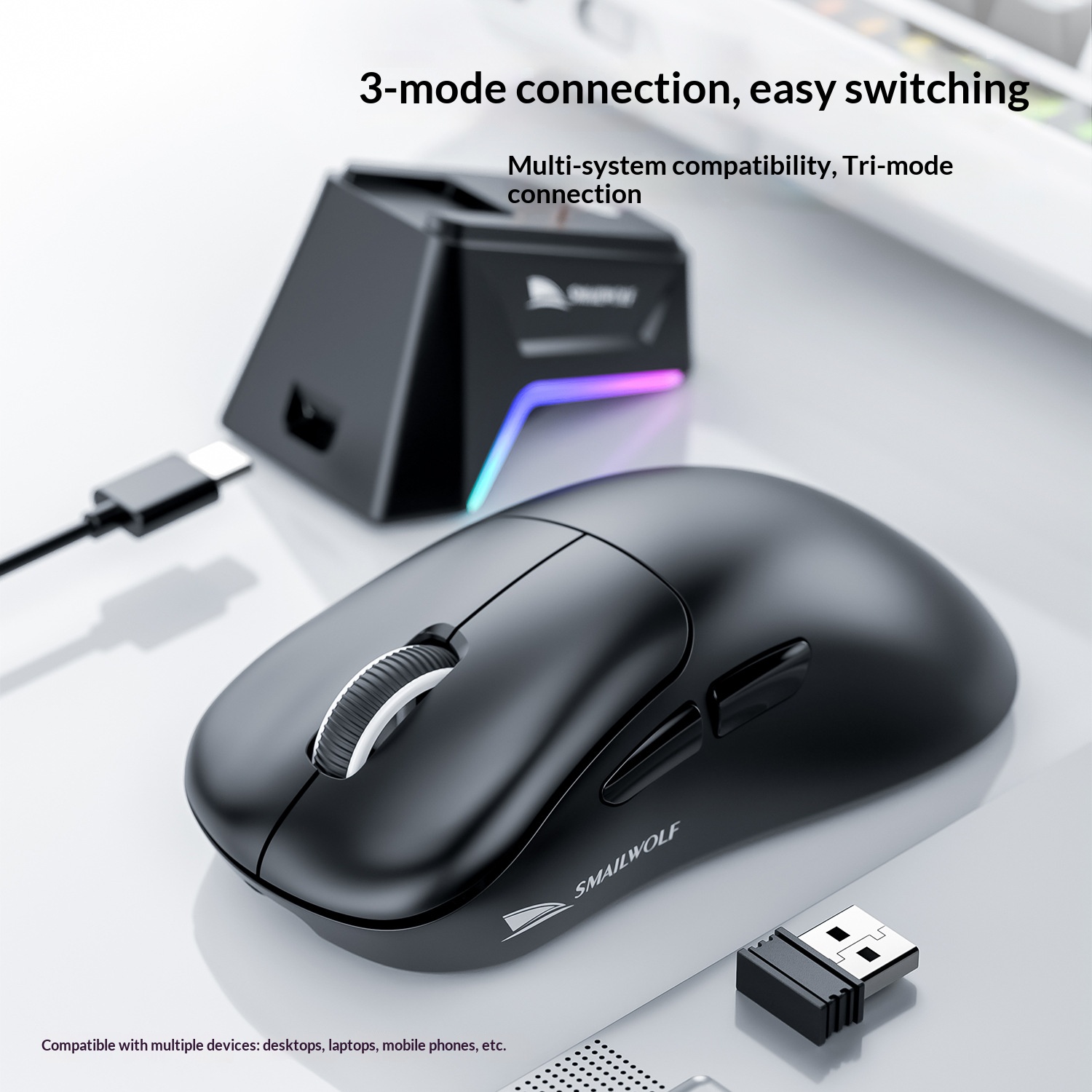 SMAILWOLF M5 Bluetooth ワイヤレスマウ - Fitness Journal Planner のレビューと価格