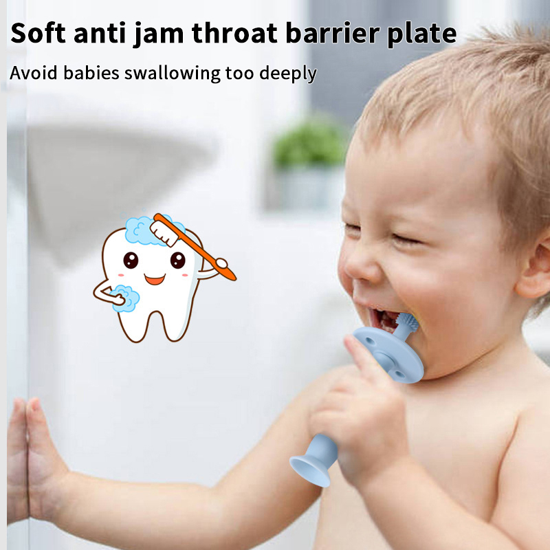 1 個ベビー指歯ブラシソフトシリコーン幼児歯歯クリーンブラシ - Health Wellness Products のレビューと価格
