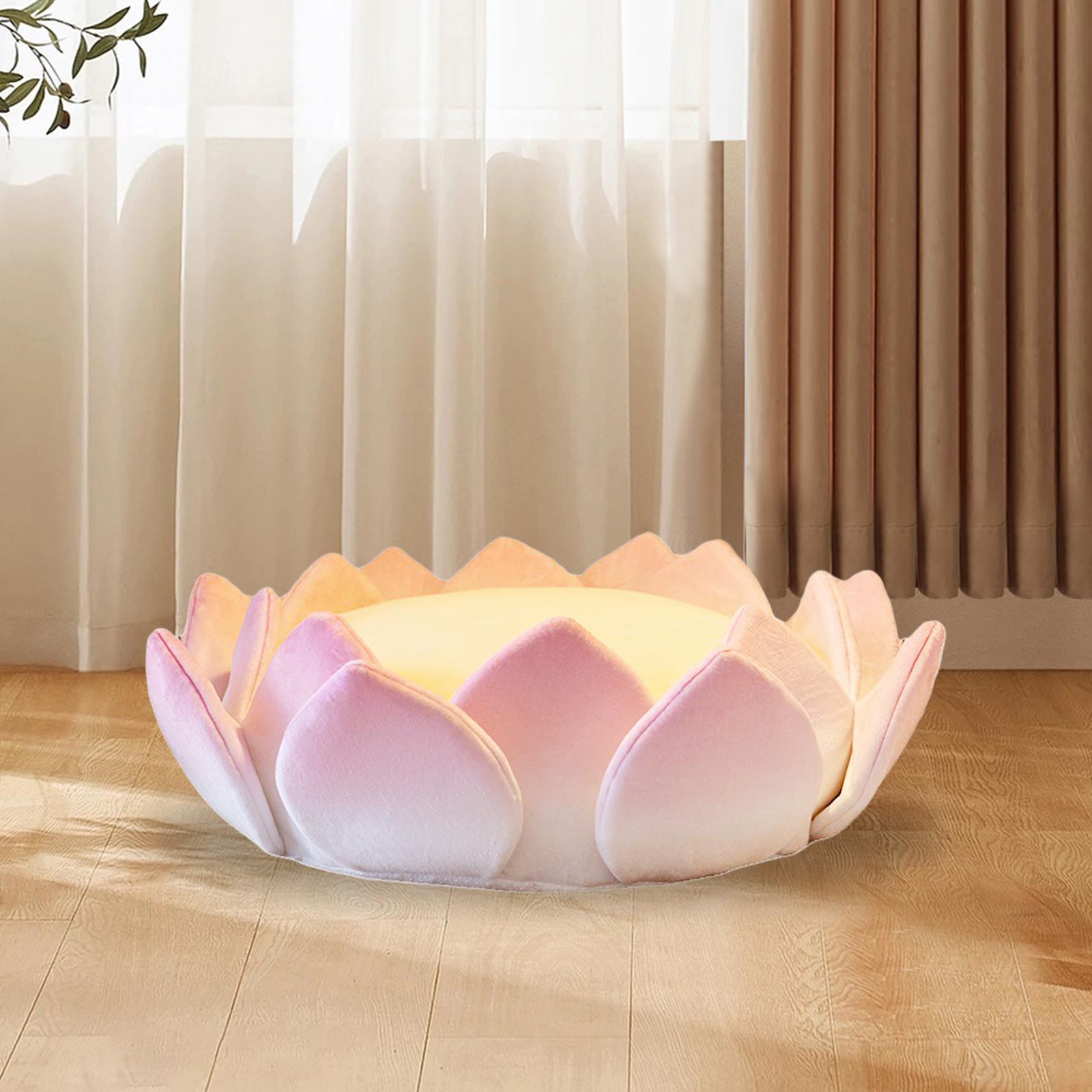 蓮の花の形をしたクッション,取り外し可能なフロア枕,フロアシ - Meditation Cushion Zafu のレビューと価格